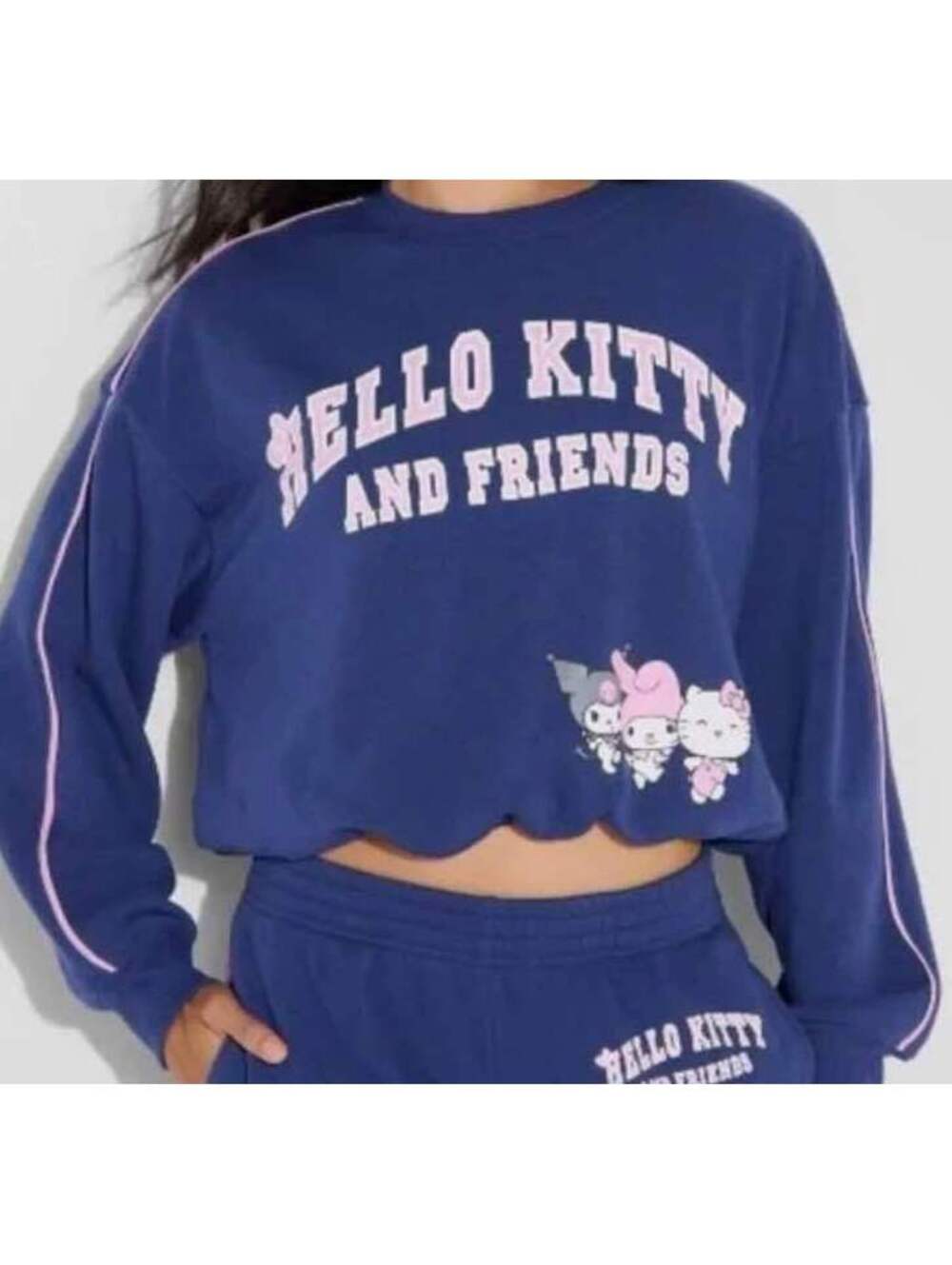 Sanrio Hello Kitty and Friends Cropped Sweatshirt